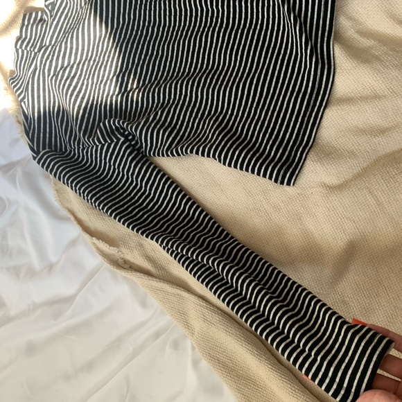 Vintage American Apparel Striped Turtleneck - Picture 5 of 6